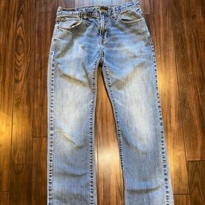 American Eagle Original Straight Distressed Jeans